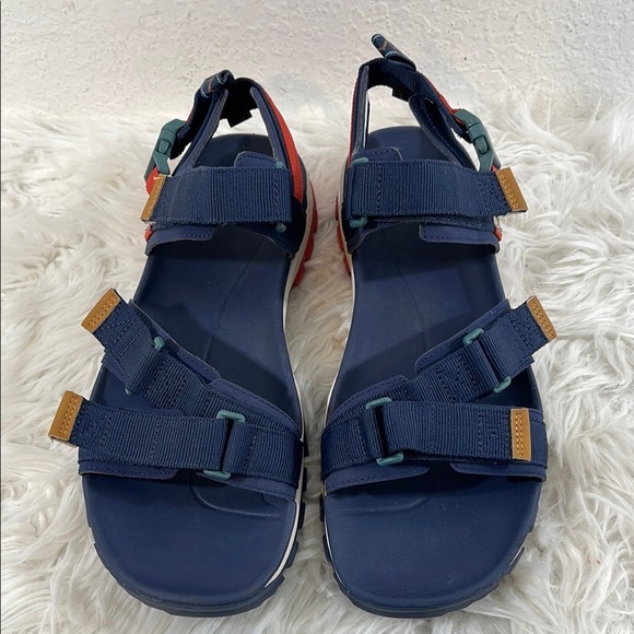 TIMBERLAND Timberland Garrison Trail \'Navy Blue Yellow Orange\' Sandals Size 13 main image 11
